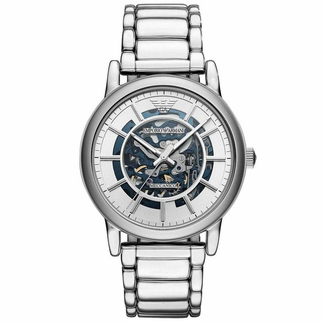 Specification Details Brand Emporio Armani Model AR60006 Barcode Number 723763265089 Gender Men's Case Diameter 43 mm Case Material Steel Case Colour Metallic Gray Dial Colour Grey Band Material Stainless Steel Band Colour Metallic Gray Movement Quartz Chronograph No Water Resistance 5 ATM