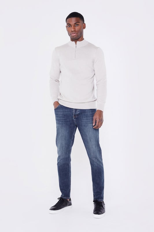 Jameson carter zip polo shirt store