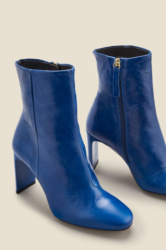 Ankle Boot Blue Shiny Boots Billieblush BOTTINES Classic Ankle