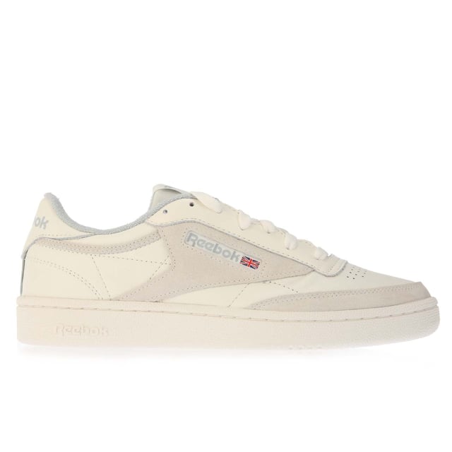 White Club C 85 leather trainers, Reebok