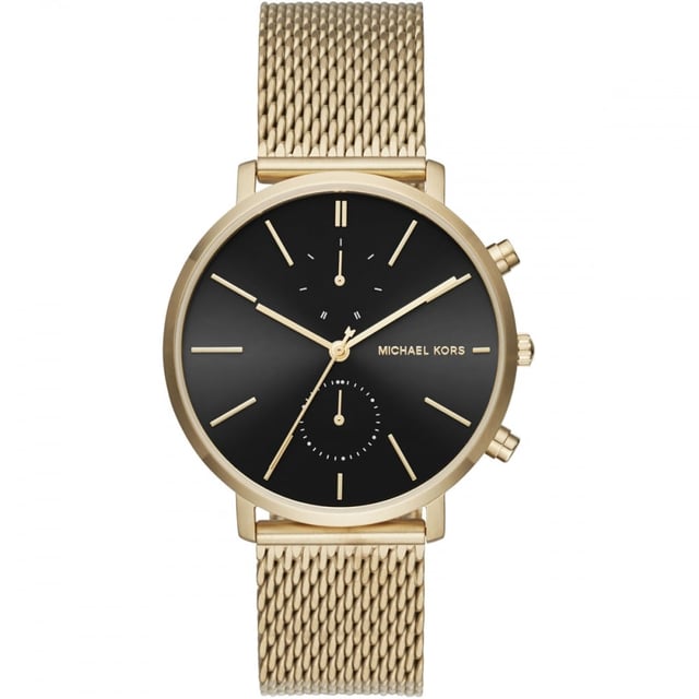 Michael kors jaryn best sale watch gold
