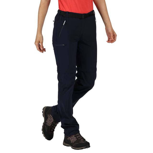 ISOFLEX - Active stretch fabric. 4-way stretch for increased movement and comfort. Durable water repellent finish.Quick dry for enhanced comfort. Lightweight - for active performance. Part elasticated waist with webbing belt.Multi pocketed with front and rear zipped pockets. Articulated knee design for an enhanced range of movement. Zip-off legs - converts into shorts.Colour coded zips for easier re-attachment. Side leg zip for easy on and off over boots. Drawcord at leg hems.Engineered and intelligent ergonomic fit. Available in Short ( average length 29"), regular ( average length 31") and long ( average length 33") leg lengths.