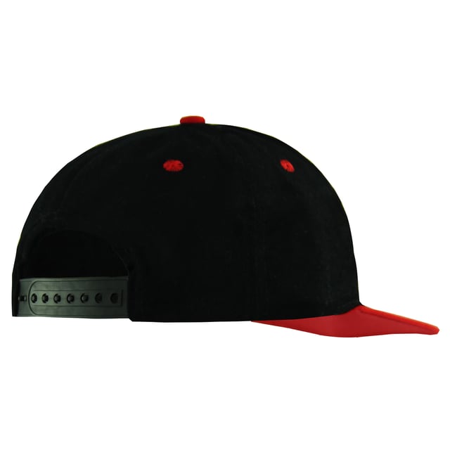 Fila Snapback Hat Adjustable Black Red Logo Unisex Cap 12919592 0001