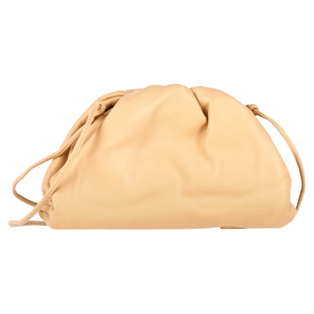 VINTAGE, RRP AS NEW
Make a bold statement with the Bottega Veneta Mini Pouch 20 Sling Bag in vibrant yellow calfskin leather. This sleek, compact bag showcases Bottega Veneta’s signature intrecciato weave pattern, adding a luxurious touch to its minimalist silhouette. The rich yellow hue offers a pop of color, while the soft calfskin leather exudes sophistication and durability. Designed for both style and function, the bag features an adjustable sling strap, making it easy to wear across the body or on the shoulder. Perfect for day-to-night transitions, this bag is an eye-catching accessory that elevates any look with ease and elegance.

Bottega Veneta Mini Pouch 20 Sling Bag in Yellow Calfskin Leather

Condition: Excellent
Signs of wear: No retail tag, No visible sign of wear., 
Packaging: Dust bag
Color: Yellow
Material: Leather | calfskin leather
Size: One Size | One Size
Measurements: Width: 40; Height: 140; Length: 210; Handle drop: 500; Strap length: 1040
SKU: NAPPUGBBA410171W