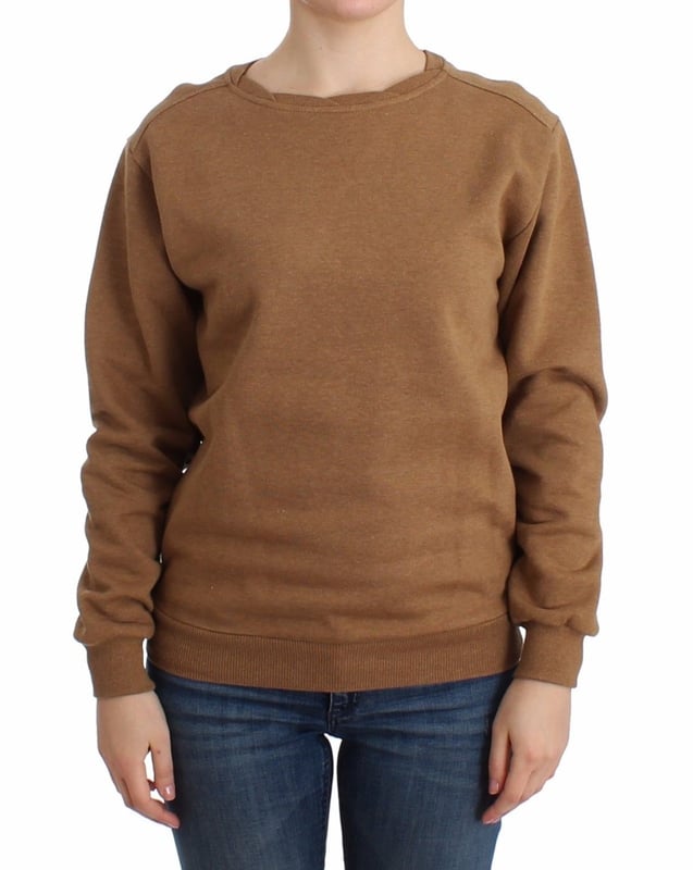 100% Äkta John Galliano Rundhalsad Tröja  
Material: 100% Bomull  
Färg: Brun  
Klassisk Rundhalsdesign  
Logodetaljer  
Originaltags och butikspåse inkluderad  
Perfekt för kvinnor som uppskattar tidlös mode