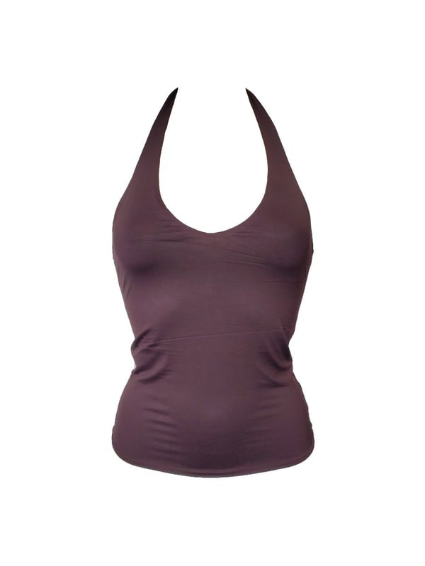 Moontide Reversible Solids Halter Tankini Top. This product is recommended as cold wash only. Please note that the product may appear lighter/darker than the image, due to lighting during the photoshoot. ** Please IGNORE the product labels, these are for display only. The sizes can be found on the dropdown menu or the item specifics.**