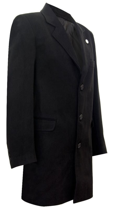 Elegante, elegante y sofisticado, luce perfecto con este abrigo texturizado de tacto de lana de primera calidad, que presenta una tela de mezcla súper suave con bolsillos laterales, bolsillo en el pecho y broche incluidos. Combínalo con un chaleco, un blazer y zapatos para un acabado elegante. Perfecto para todo el año. ¡Disponible en 6 colores impresionantes! Diseño de corte ajustado, ideal para ropa elegante informal o formal. ¡Muchos más estilos y colores disponibles en la tienda!