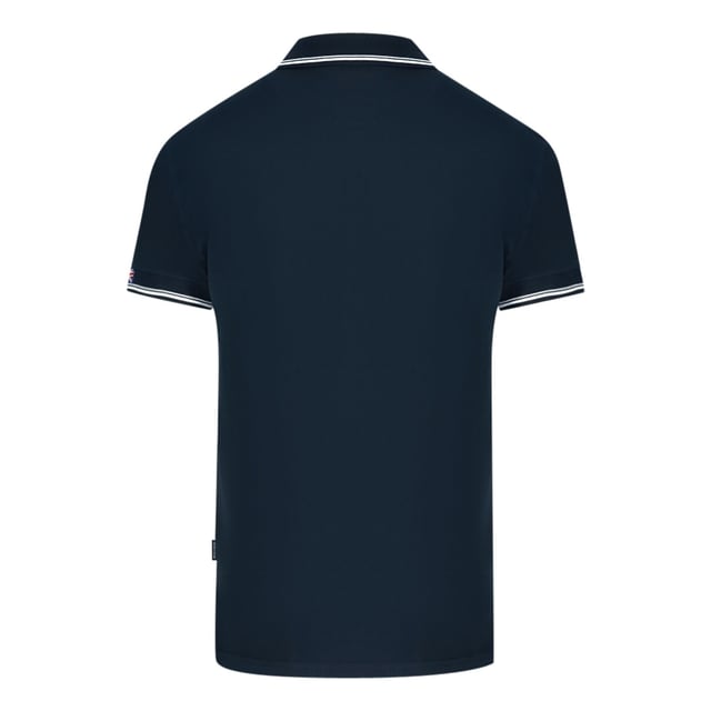 Aquascutum Aldis Tipped Navy Blue Polo Shirt. Aquascutum Navy Tipped Polo Shirt. Branded Aldis Logo On Left Chest, Short Sleeves, British Flag Badge On Left Shouler. Stretch Fit 96% Cotton 4% Elastane. Regular Fit, Fits True To Size. Style Code: QMP052 85