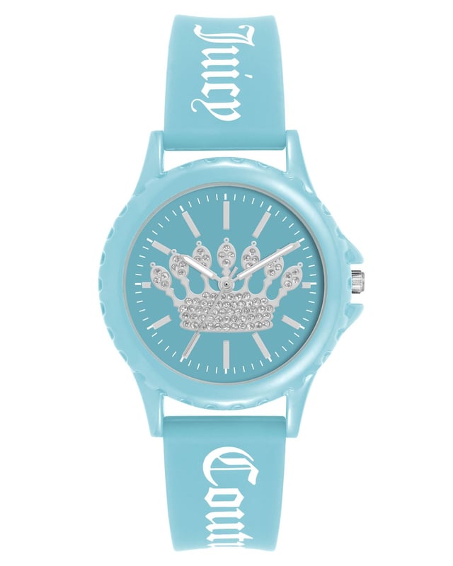 Juicy Couture Watch JC/1325LBLB
Genero: Mujer
Color principal: Azul
mecanismo de relojeria: Cuarzo (bateria)
formato de la visualizacion: Analogico
La resistencia al agua: 0 ATM
Cierre del reloj: Hebilla de alfiler
Funciona: No hay ninguna funcion extra
Color de la caja: Azul
material de la caja: Metal
ancho de la caja: 38
longitud de la caja: 38
reloj de ajuste: Rhinestone
Color del brazalete: Azul
material del brazalete: Silicona/caucho
el ancho de la cara: 18
circunferencia de la muneca: 21.5
entrega: Caja de relojes
Estilo: Moda
Altura de la carcasa: 9
Vidrio: Vidrio mineral
color de la esfera: Azul
Reserva de energia: No automatico
Bezel: Ninguno