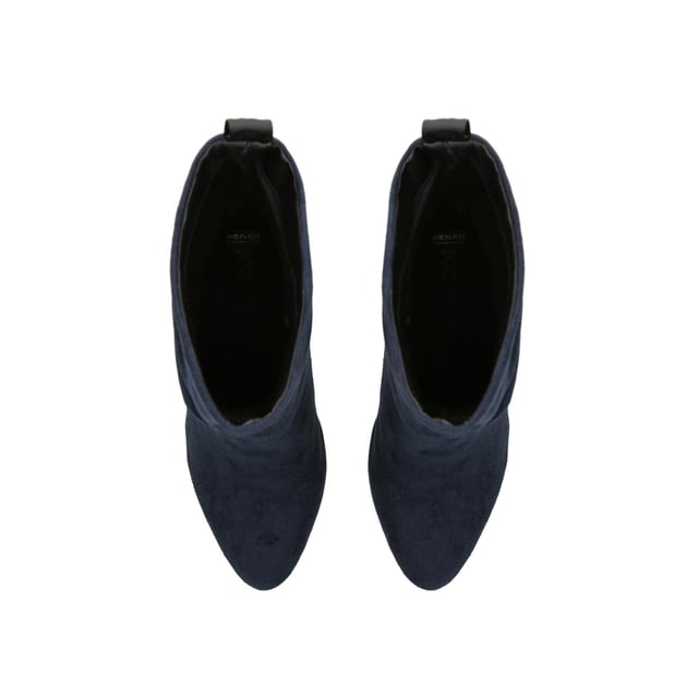 Kurt geiger navy ankle boots on sale