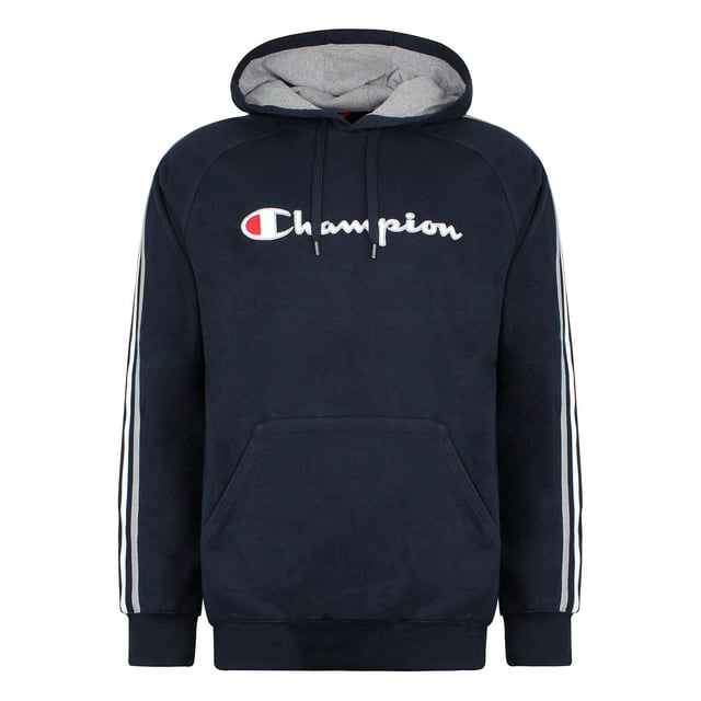 Champion navy blue hoodie hotsell womens