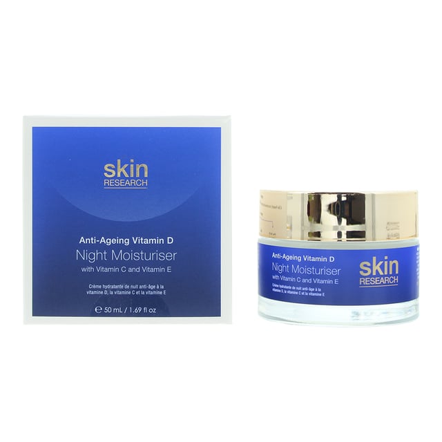 Skin Research AntiAgeing Vitamin D Night Moisturiser 50ml