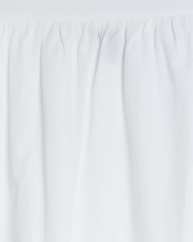 River Island Womens Maxi Skirt White Cotton Poplin