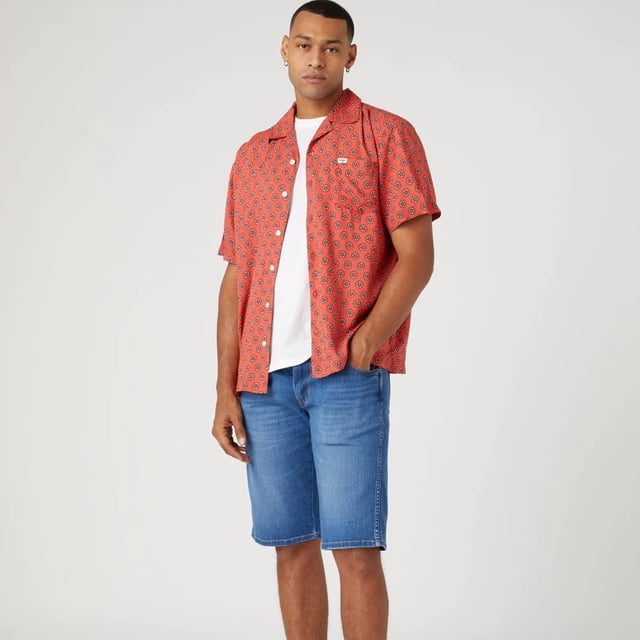 GB - Wrangler - RESORT-SHIRT PAPRIKA