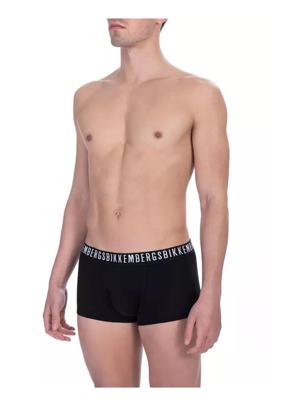 Black Cotton Underwear
  Trunk Bi-pack design
  Made with Quality cotton
  Ultimate comfort and breathability
  Suitable for everyday wear
  Designed for men
Material: 95% Cotton 5% Elastane