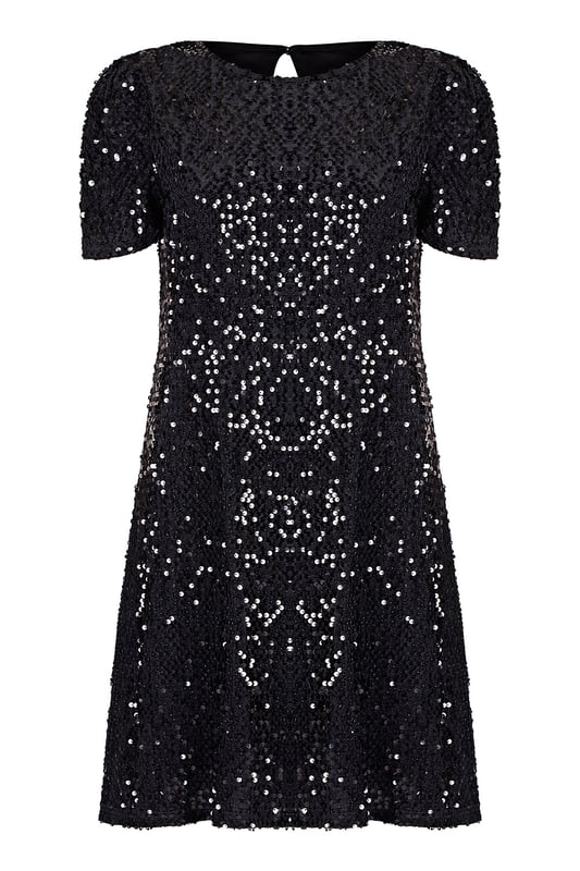 Mela black clearance lace dress