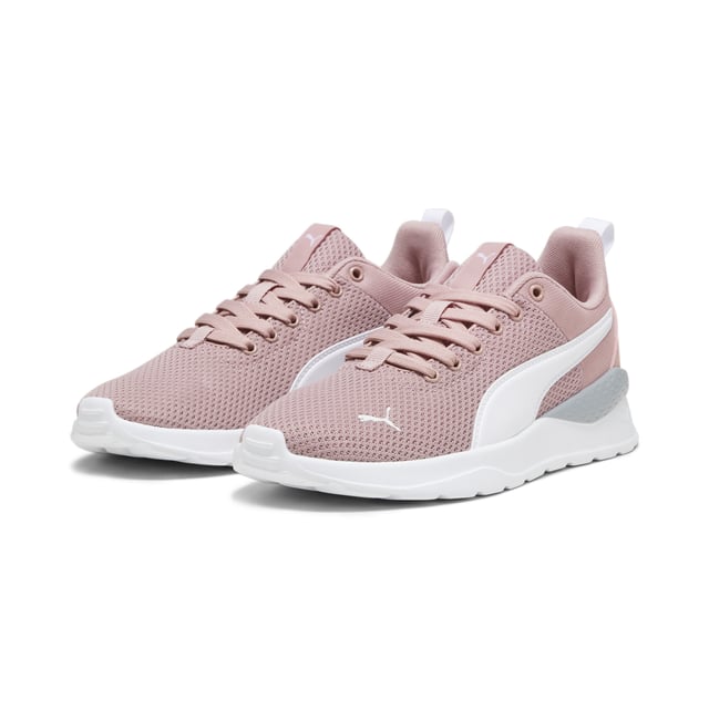 PRODUCT STORY: Deconstructed and refined, the Anzarun Lite Trainers ensure a clean look that's perfect for every occasion. Featuring a breathable mesh upper, a cushy EVA midsole and true heritage PUMA branding throughout, this trainer is comfort and style combined. FEATURES & BENEFITS: SoftFoam+: PUMA’s comfort sockliner for instant step-in and long-lasting comfort that provides soft cushioning every step of your day; PU midsole: PUMA’s Polyurethane midsole assists a smooth foot stride for comfortable wear and a futuristic look.DETAILS: Low boot; Mesh-based textile upper; EVA midsole for comfort; Non-marking rubber outsole for grip; PUMA Wordmark on tongue; PUMA Formstrip at lateral side; PUMA Youth style: recommended for older kids between 8 and 16 years.