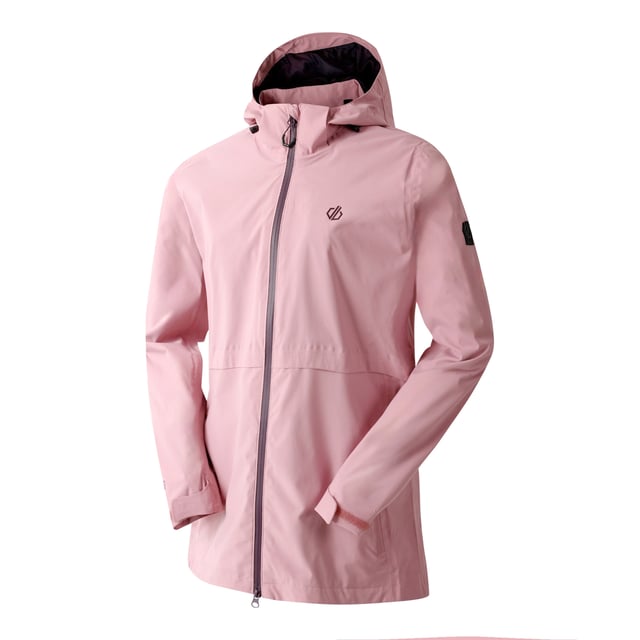 Fabric: Stretch. Design: Logo. Fabric Technology: ARED 20/30, Breathable, Waterproof. Neckline: Hooded. Cuff: Hook And Loop Strap. Sleeve-Type: Long-Sleeved. Taped Seams, Wired Peak. Hood Features: Adjustable, Detachable Hood, Drawcord. Pockets: 2 Side Pockets, 1 Inner Pocket, Zip. Fastening: Full Zip. 8 UK: 32 in. 10 UK: 34 in. 12 UK: 36 in. 14 UK: 38 in. 20 UK: 45 in. 18 UK: 43 in. 16 UK: 40 in.