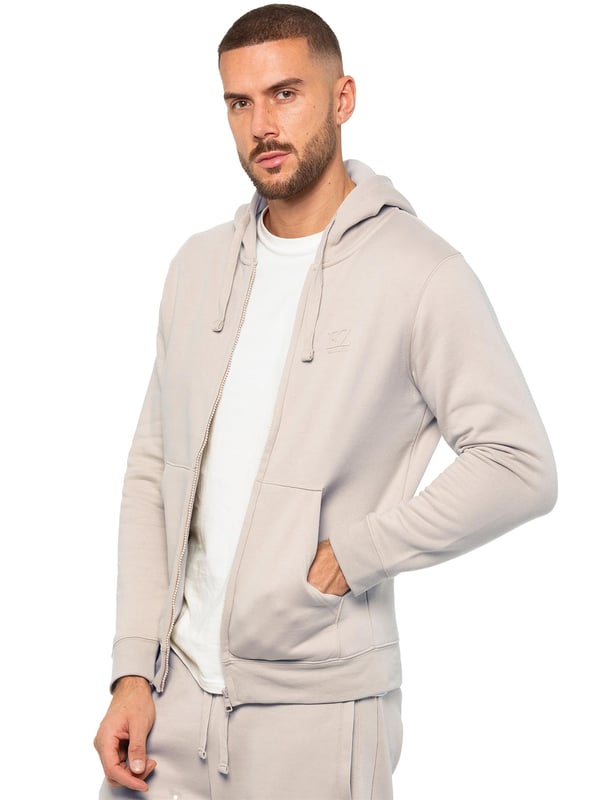 Be ready to conquer any day in the Enzo Mens Zip Hoodie Tracksuit Set. With its comfortable regular fit, long sleeve zip hoodie with cuffed wrists, and adjustable drawstrings, this set will have you looking and feeling your best. The joggers feature the iconic EZ logo and also have a regular fit with cuffed legs and an elasticated waistband with a drawstring for a custom fit. The set is functional with 2 side slash pockets and a single welt back pocket, making it perfect for both casual and work wear.