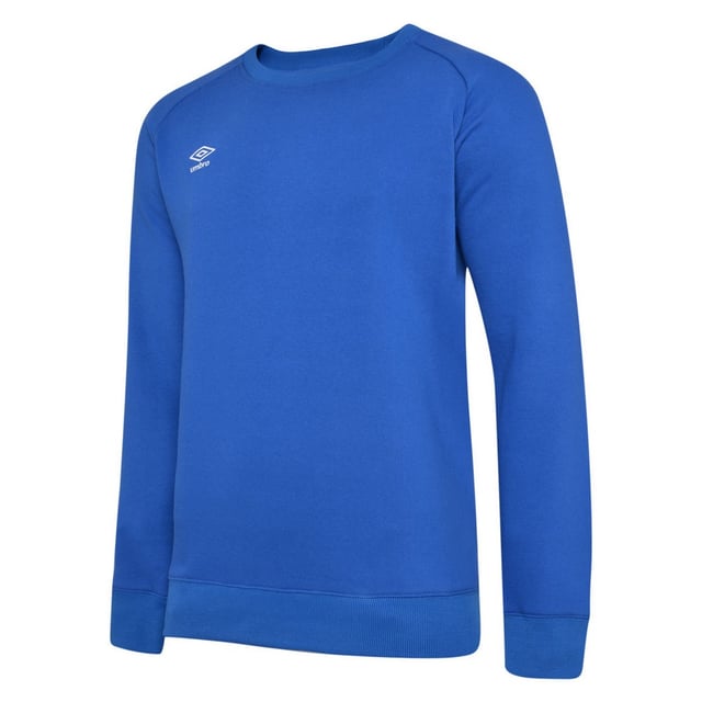 Material: 80% Cotton, 20% Polyester. Design: Stacked Logo. Flat Locked Seams. Hem: Ribbed. Sleeve-Type: Long-Sleeved. Cuff: Ribbed. Neckline: Ribbed, Round Neck. Fastening: Pull Over.