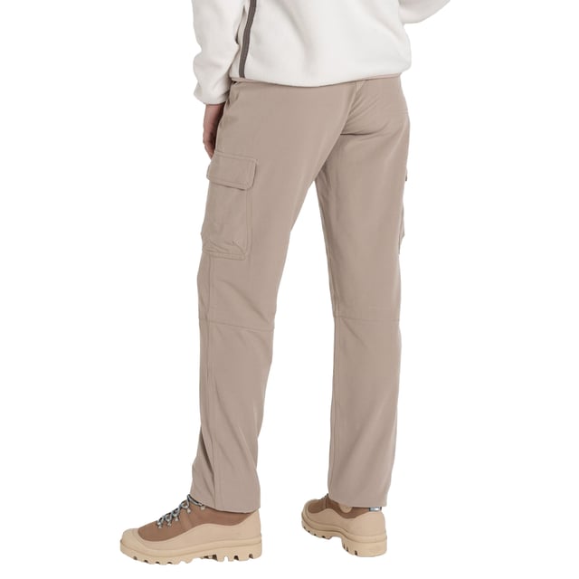 Material: Elastane, Recycled Polyester. Fabric: 4 Way Stretch, Double Weave. Design: Logo, Plain. Fastening: Button, Zip Fly. Fabric Technology: CO2 Renu Technology, Fluorocarbon Free, H2OShield, Insulating, Stain Repellent, UV Protection, Water Repellent. Belt Loops, Heel Tape, Loop Back. Pockets: 2 Side Pockets, 2 Thigh Pockets, Flap Closure, 1 Back Pocket, Zip. Fit: Slim. Sustainability: Made from Recycled Materials. Sun Rating: UPF 50+.