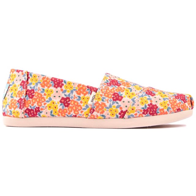 Toms hotsell floral wedges