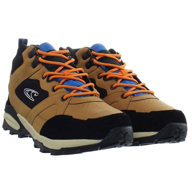 O'Neill Stratton Mid Lace-Up Boots de cuero de gamuza marrón 90223029_35A