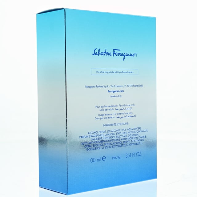 Salvatore ferragamo incanto pour homme discount blue