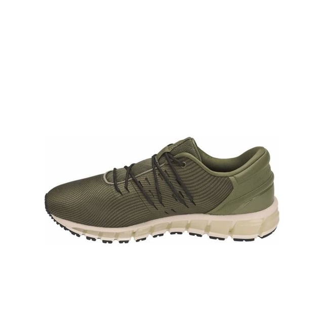 Presentamos los ASICS Gel-Quantum 360 4 Entrenadores verdes masculinos: un pináculo de innovación y estilo en el mundo del calzado de carrera. Estos entrenadores son un testimonio del compromiso de ASICS para superar los límites de la tecnología y el diseño. Con una comodidad incomparable, amortiguación receptiva y una llamativa paleta de colores verdes, los entrenadores verdes de Gel-Quantum 360 4 están diseñados para elevar su experiencia de funcionamiento a nuevas alturas.

Características clave:

Amortiguación de gel revolucionario: los entrenadores Gel-Quantum 360 4 cuentan con la innovadora tecnología de amortiguación de gel de ASICS que abarca toda la entresuela. Este diseño innovador garantiza la máxima absorción de choques y un rendimiento de energía excepcional, lo que hace que cada zancada se sienta amortiguado y receptivo.

Construcción superior sin costuras: los entrenadores vienen con una construcción superior perfecta, hecha a partir de una combinación de malla transpirable y superposiciones sintéticas. Este diseño minimiza la fricción y la irritación, asegurando un ajuste cómodo que se adapte al movimiento de su pie.

Soporte de 360 ​​grados: con su único sistema de amortiguación de gel de 360 ​​grados, estos entrenadores proporcionan soporte general para sus pies. Este amortiguación integral garantiza un viaje suave y estable, mejorando su rendimiento y reduciendo la fatiga.

Color verde llamativo: la audaz paleta de colores verdes agrega un aspecto vibrante y dinámico a su conjunto de carrera. Este tono llamativo refleja su dedicación tanto al estilo como al estado físico.

Tecnología Fluidfit: la tecnología Fluidfit de ASICS se integra en la parte superior, adaptándose a los contornos y movimientos naturales de su pie. Este ajuste personalizado mejora su experiencia en funcionamiento al reducir la fricción y aumentar la flexibilidad.

Tecnología del sistema Trusstic: el sistema Trusstic en el mediopié mejora la estabilidad y el soporte, mejorando la eficiencia de su marcha y reduciendo el riesgo de lesiones.