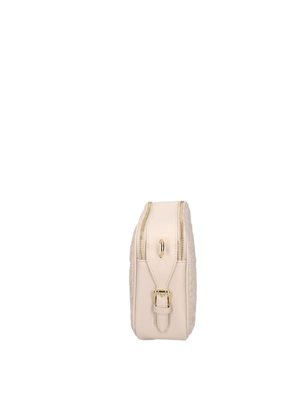 Bolso bandolera para mujer. El cierre es con cremallera. Los bolsillos internos son uno con cremallera y otro abierto. Los bolsillos externos están ausentes. La bandolera es de ecopiel. Falta el mango. Hay dos compartimentos internos. El material exterior es 100% Poliuretano. Internamente es 100% Poliéster. Medidas: 25x17x8 cm. Producto de moda