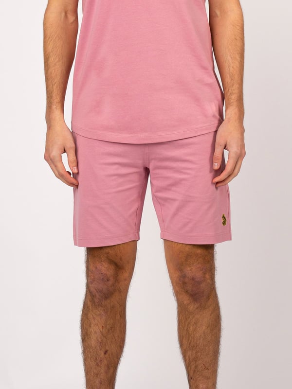 These classic sweat shorts from LUKE are the perfect casual everyday item. They are cut from a soft cotton blend and are fitted with a comfy drawcord waist and handy side entry zip pockets. The brand's iconic lion head embroidery sits on the left leg to finish the look.