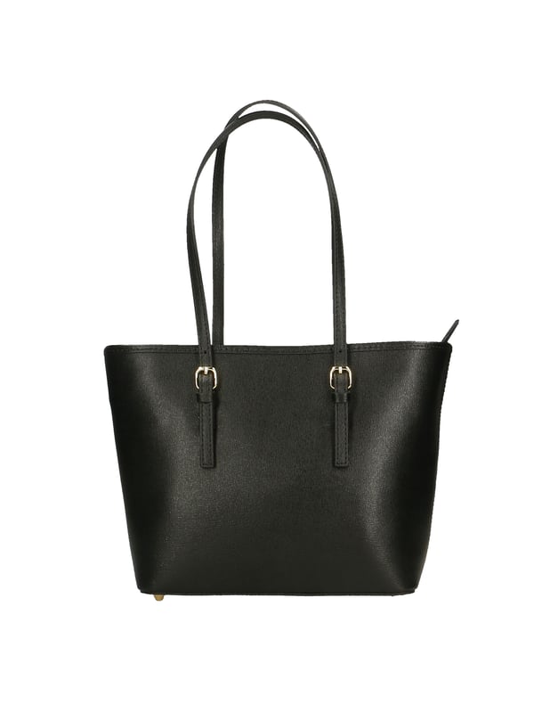 Bolso bandolera para mujer en piel genuina saffiano. Producto artesanal italiano. Hecho en Italia