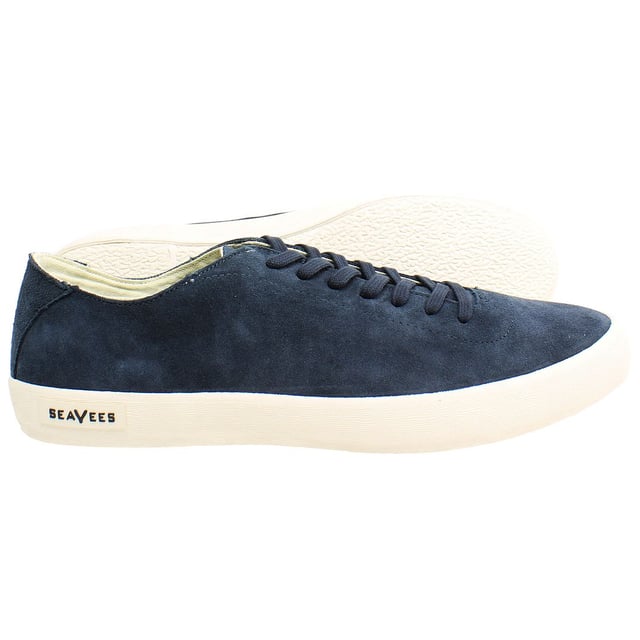 Zapatos para hombre Seavees Racquet Club con cordones de ante azul RACQUET CLUB SNEAKER_DEEP NAVY SUEDE
