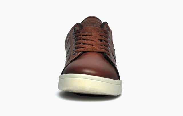 Tap into sleek, contemporary casual style with these Steadman designer trainers from iconic menswear brand, Original Penguin. The Penguin Steadman is a sleek and refined everyday trainer thats packed full of authentic American retro styling. Bringing heritage inspired style to your casual outfits, the Penguin Steadman is a versatile choice for the new season. Crafted from a synthetic leather-look upper and featuring intricate stitch and panelled detailing to the sides, and finished with Penguin branding to the tongue, side and heel, this is a must have trainer for any stylish man looking to elevate his casual look.
 - Synthetic upper
 - Memory foam sockliner
 - Textured wrap around outsole
 - Intricate designer stitch detailing
 - Panelled trims and overlays
 - Sumptuous memory foam footbed
 - Classic lace up fastening
 - Original Penguin branding throughout