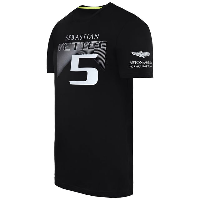 La camiseta negra de Aston Martin F1 Sebastian Vettel Driver Men Men es una prenda elegante e icónica diseñada para los fanáticos de Fórmula 1 y Sebastian Vettel, un cuatro veces campeón mundial de Fórmula 1. Esta camisa es una representación de apoyo tanto para el conductor legendario como para el equipo de Fórmula 1 de Aston Martin. Aquí están las características y detalles clave de esta camiseta:

Características clave:

Mercancía oficial: esta camiseta es la mercancía oficial del equipo de Aston Martin Formula 1, asegurando su autenticidad y calidad. Permite a los fanáticos mostrar su apoyo al equipo y al conductor.

Nombre y número de Sebastian Vettel: la camiseta generalmente presenta el nombre y el número de Sebastian Vettel, lo que lo convierte en un artículo personalizado que celebra su carrera y logros en la Fórmula 1.

Logotipo de Aston Martin: el icónico logotipo de Aston Martin a menudo se muestra prominentemente en la camisa, simbolizando la asociación del equipo con el fabricante de automóviles de lujo.

Material de alta calidad: para garantizar la comodidad y la durabilidad, esta camiseta generalmente está hecha de materiales de alta calidad, como algodón suave o una mezcla de telas.

Color negro: el color negro de la camiseta agrega un aspecto elegante y elegante, lo que lo hace adecuado para ropa casual o para mostrar su apoyo durante los eventos de Fórmula 1.

Diseño del cuello de la tripulación: el clásico diseño del cuello de la tripulación ofrece un ajuste cómodo y atemporal.

Mangas cortas: las mangas cortas proporcionan comodidad y facilidad de movimiento, lo que hace que esta camiseta sea ideal para diversas actividades y climas.

Ideal para los fanáticos: ya sea que estés viendo una carrera de Fórmula 1, asistiendo a un evento del Gran Premio o simplemente quieras expresar tu apoyo a Sebastian Vettel y Aston Martin F1, esta camiseta es una excelente opción para los fanáticos.

Coleccionable: la mercancía oficial de Fórmula 1 a menudo se considera coleccionable por los fanáticos y coleccionistas