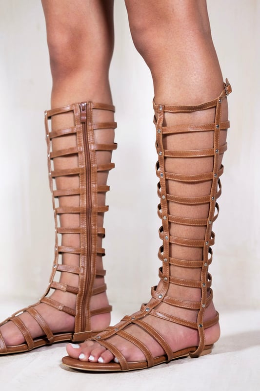 High leg cheap gladiator sandals uk
