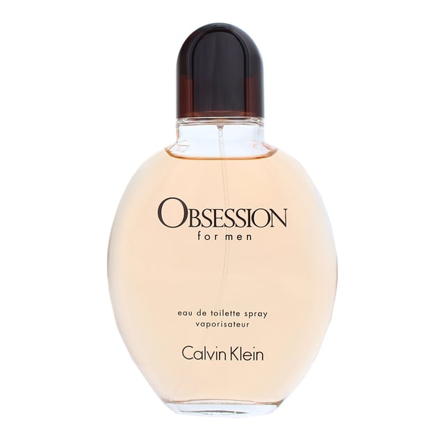 Calvin Klein design house launched Obsession in 1987 as a fresh oriental woody fragrance for men. Obsession notes consist of tangerine grapefruit lime bergamot lavender nut coriander cinnamon carnation jasmine rose tree pine patchouli sandalwood vetiver benzoin vanilla amber red berries.