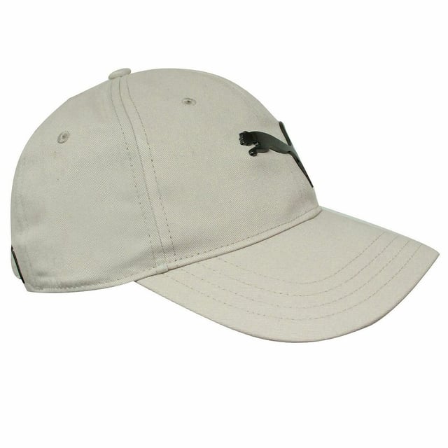 Puma Logo Adjustable Unisex Beige Cap 021759 02