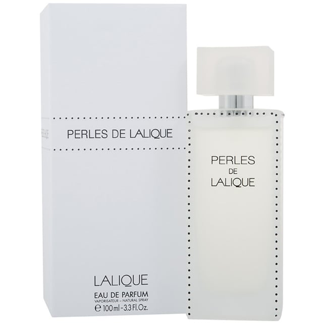 Perles De Lalique by Lalique is a chypre floral fragrance for women. Top note rose. Middle notes pepper iris powdery notes. Base notes patchouli orris oakmoss vetiver cashmere wood. Perles De Lalique was launched 2006.