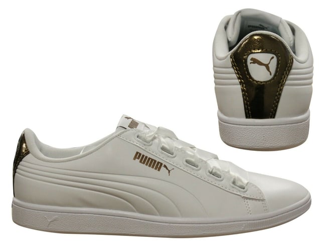 Puma vikky ribbon ladies trainers hotsell