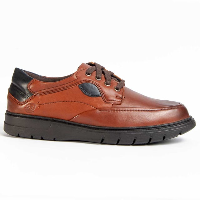 Garantía Purapiel, 10 años de garantía. Zapato de cordones para hombre. Fabricado en cuero 100% natural libre de Cromo VI. Materiales de máxima calidad. Suela de goma antideslizante. Membrana Waterproof. Plantilla acolchada. Fabricado por otras marca para nuestra marca.
