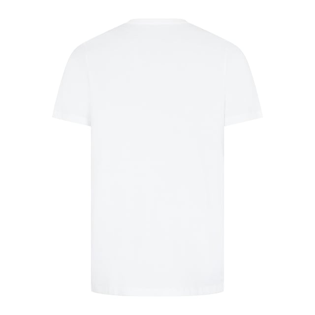 Nike Crew Neck T-Shirt With Embroidered Swoosh White Details Soft and stretchable rich cotton fabric Ribbed crew neck and short sleeves Interior taping to neck for durability Embroidered Nike swoosh logo branding
