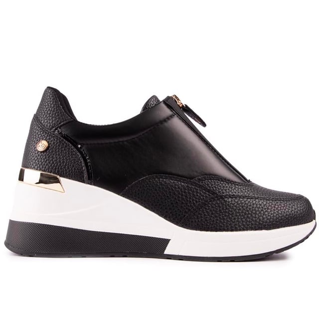 Metallic hotsell wedge trainers