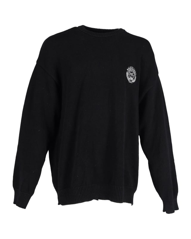 Balenciaga hotsell logo crewneck