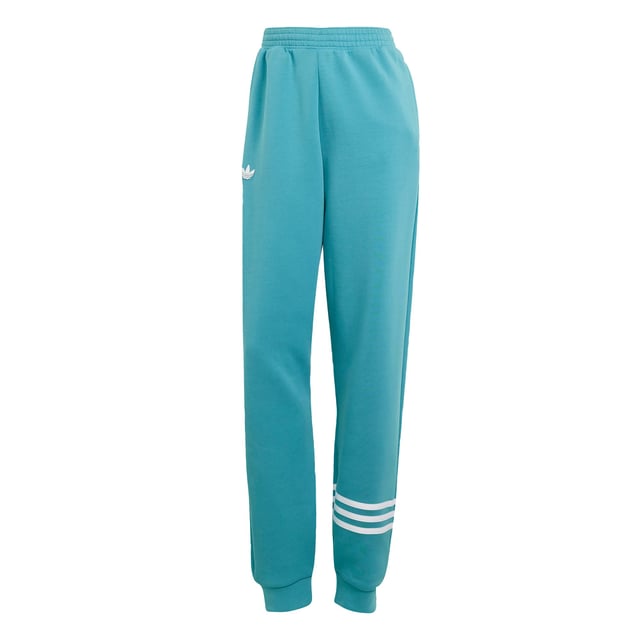 Stay sharp even when the day calls for relaxation. These adidas Adicolor joggers blend a sporty vibe with stylish design to make sure you look good even in your downtime. 3-Stripes around one leg add an unexpected, asymmetrical look to the casual, laid-back piece. Whether you're chilling at home or need to step out of the house, these relaxed-fit pants make sure you always look on point.A minimum of 70% of this product is a blend of recycled and renewable materials.  - This model is 175 cm and wears a size S. Their chest measures 81 cm and the waist 60 cm. - Relaxed fit - Drawcord on elastic waist - 66% cotton, 34% polyester (recycled) - Side zip pockets - Elastic cuffs  Shipped by adidas