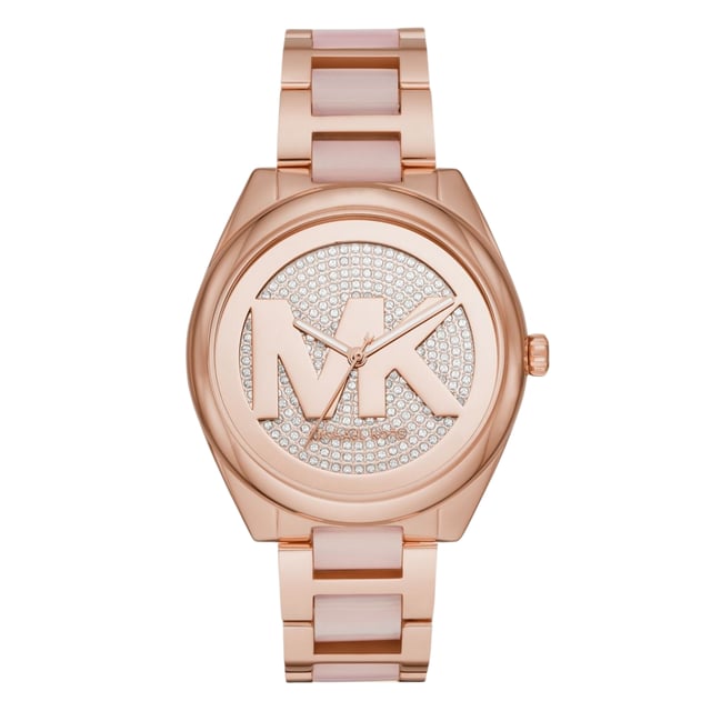 MICHAEL KORS MK7089 Uhr Frau Quarz• Material: Edelstahl• Glas: Mineral• Armband: Edelstahl• Farbe: Pink• Wasserbeständigkeit: 100 m (10 ATM)• Gehäusegröße: 42 mm