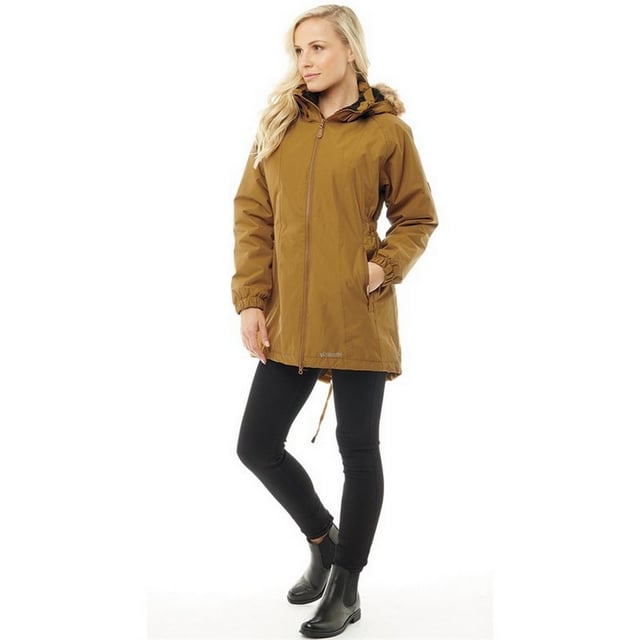 trespass womens celebrity insulated parka
