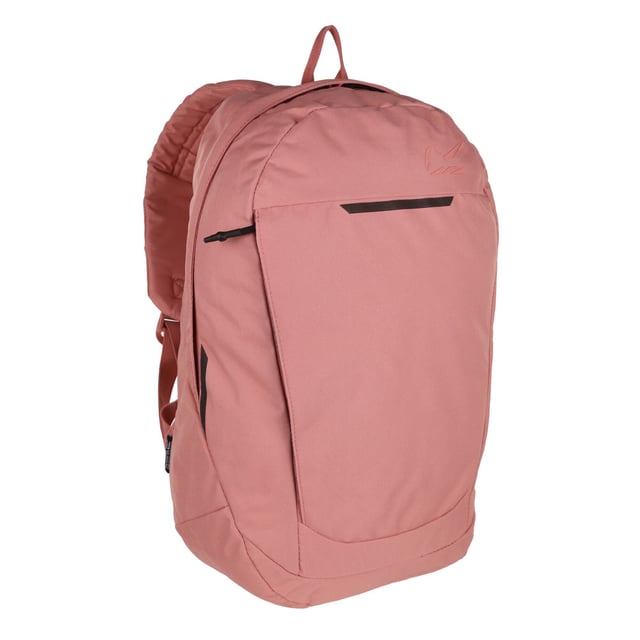 100% Polyester. Length: 45.5cm. Width: 29cm. Depth: 14.5cm. Adjustable Shoulder Strap, Key Clip, Padded Back Panel, Zip Pullers. Compartments: 1 Main Compartment. Pockets: 1 Internal Pocket, Stash Pocket. Sustainability: Made from Recycled Materials. Capacity: 18L.