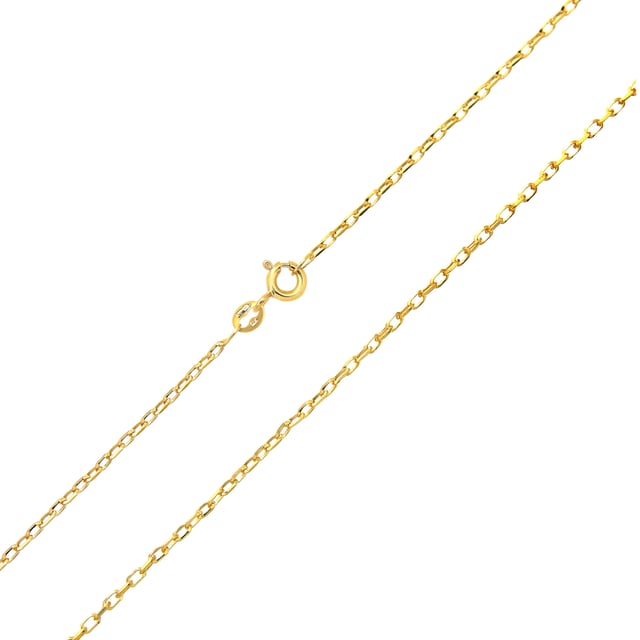 9K (375) Yellow Gold: 2.2gr; # Dimension: 41cm x 0.1cm