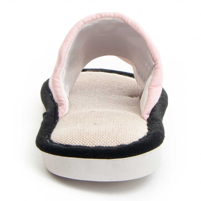 Zapatilla de casa para mujeres. Ajuste cómodo. Plantilla acolchada. Suela antideslizante. Costura reforzada. Fabricado por otras marcas para nuestra marca.